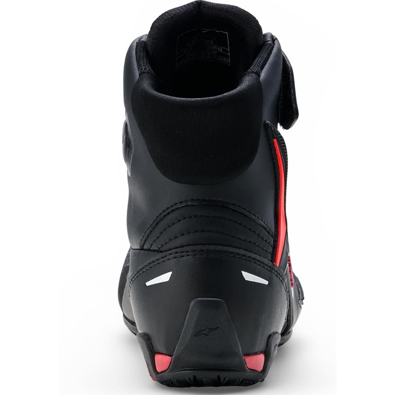Alpinestars Faster-4 Drystar mootorrattasaapad must-punane