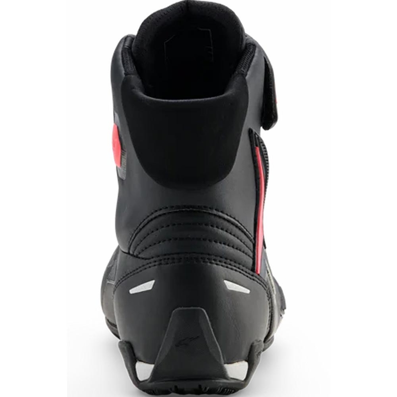 Alpinestars Stella Faster-4 Drystar naiste mootorrattasaapad must-hall-punane