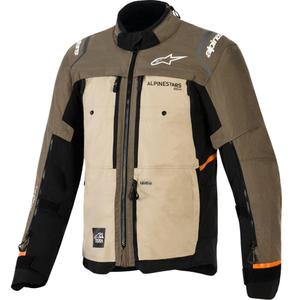 Alpinestars Cusco Drystar mootorratta jope pruun-must