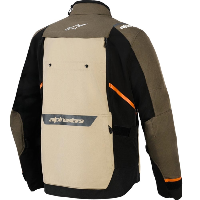 Alpinestars Cusco Drystar mootorratta jope pruun-must