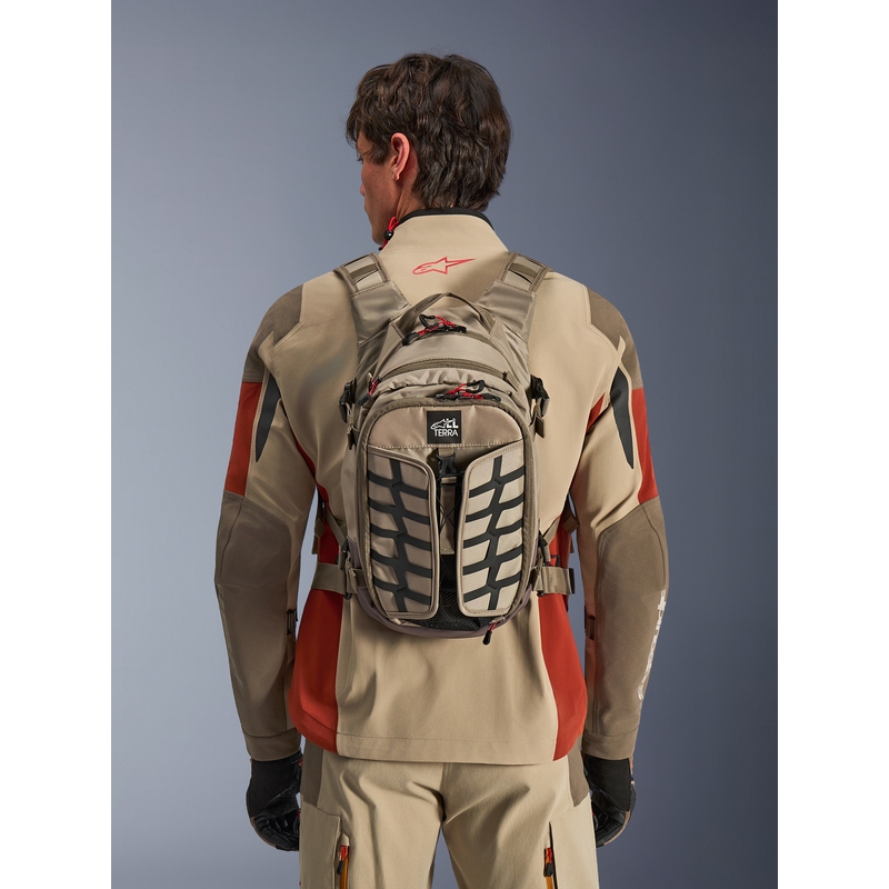 Alpinestars AT-15 mootorratta seljakott liiva-oranž 15 l