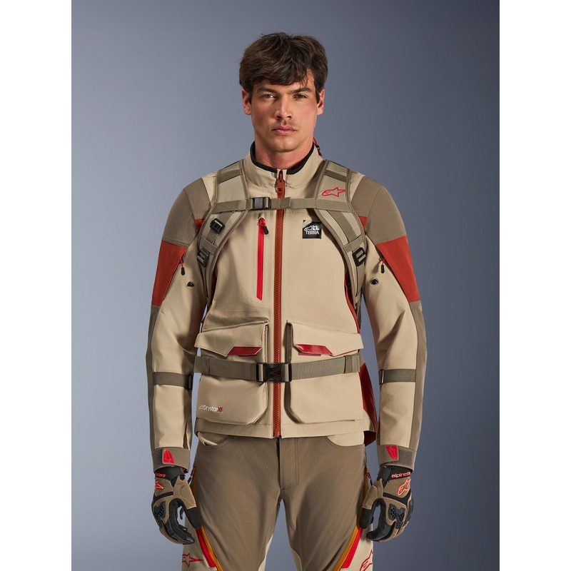 Alpinestars AT-15 mootorratta seljakott liiva-oranž 15 l