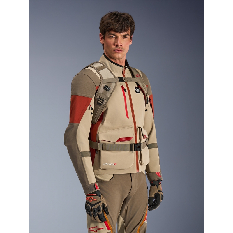 Alpinestars AT-15 mootorratta seljakott liiva-oranž 15 l