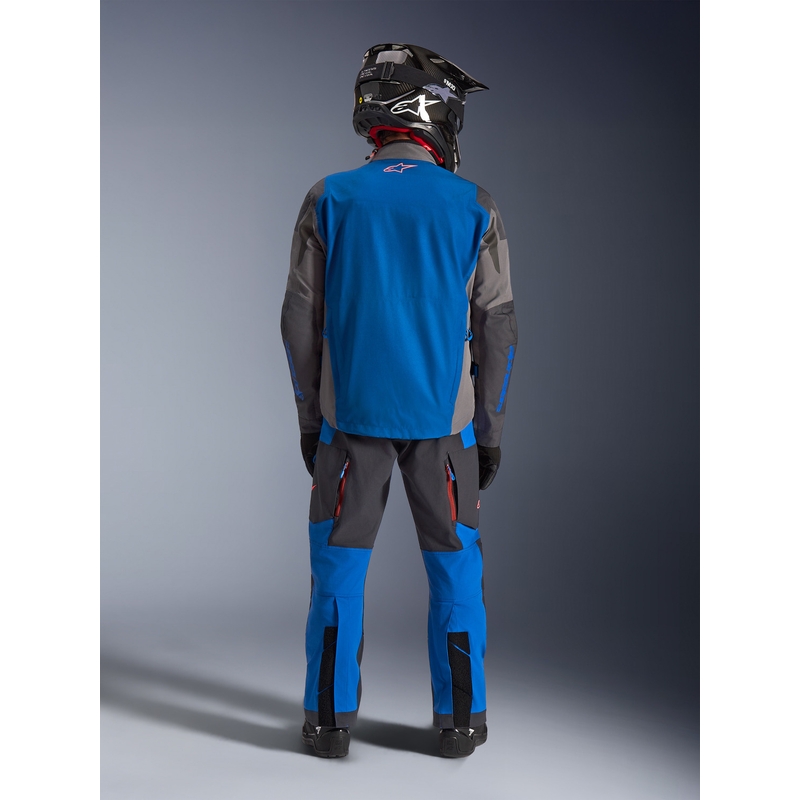 Alpinestars Maxdura Drystar XF mootorratta jope sinine-tumehall