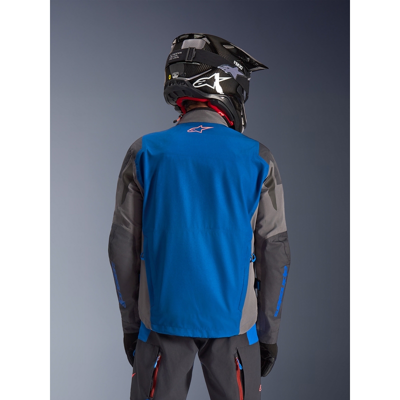 Alpinestars Maxdura Drystar XF mootorratta jope sinine-tumehall