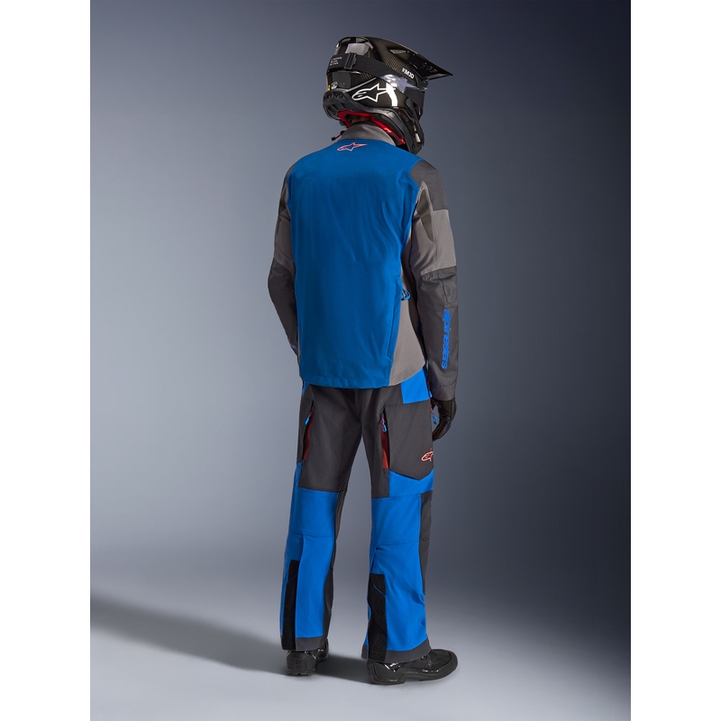 Alpinestars Maxdura Drystar XF mootorratta jope sinine-tumehall