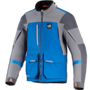 Alpinestars Maxdura Drystar XF mootorratta jope sinine-tumehall