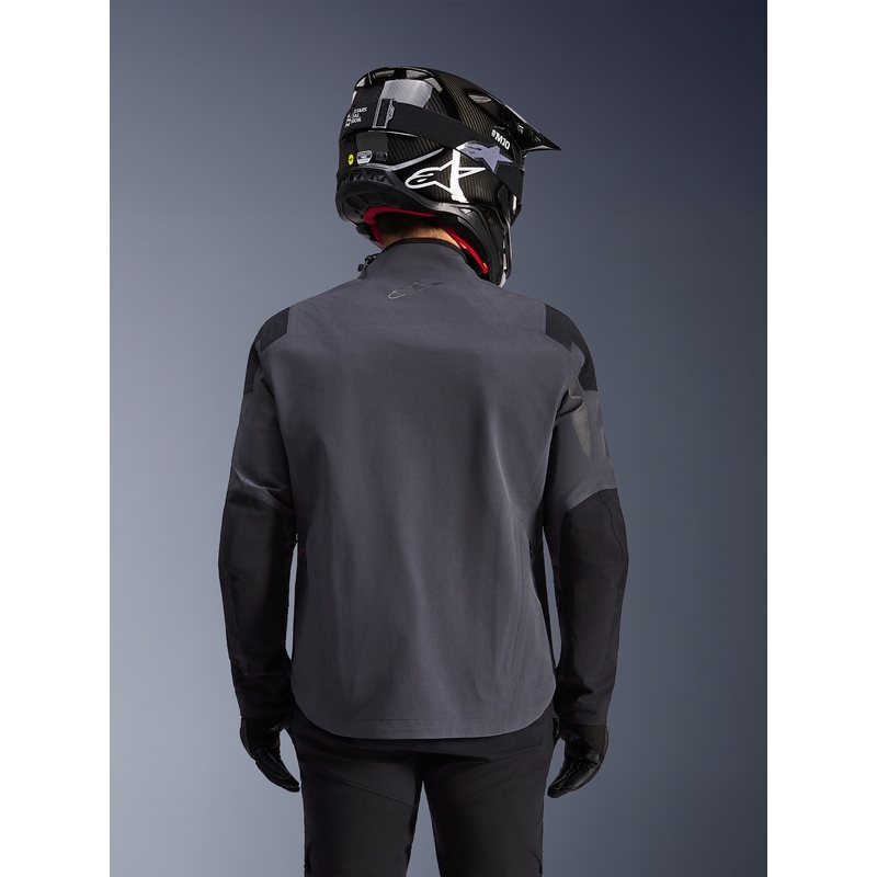 Alpinestars Maxdura Drystar XF mootorratta jope tumehall-must