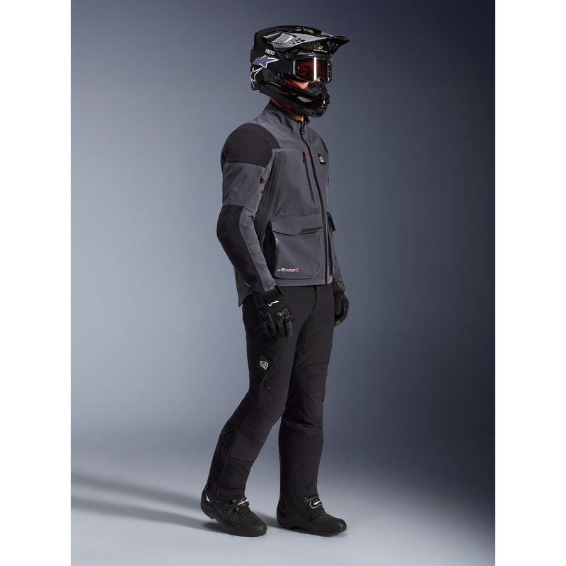 Alpinestars Maxdura Drystar XF mootorratta jope tumehall-must