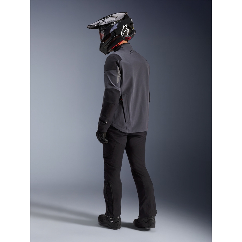 Alpinestars Maxdura Drystar XF mootorratta jope tumehall-must