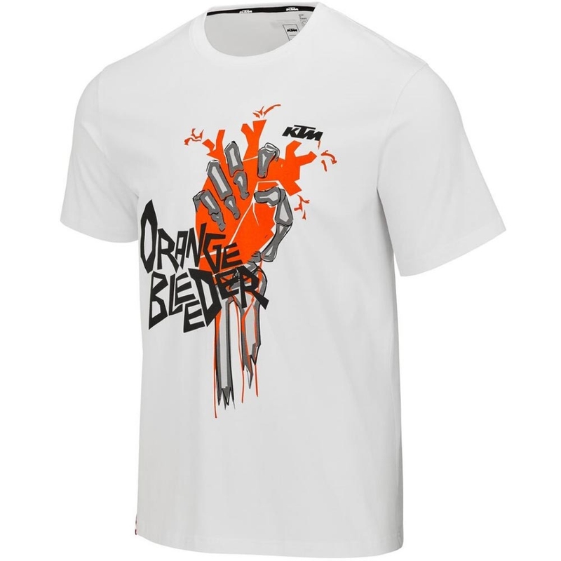 KTM Orange Bleeder T-särk valge