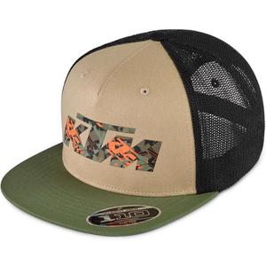 KTM Logo Trucker Cap must-beež-khaki