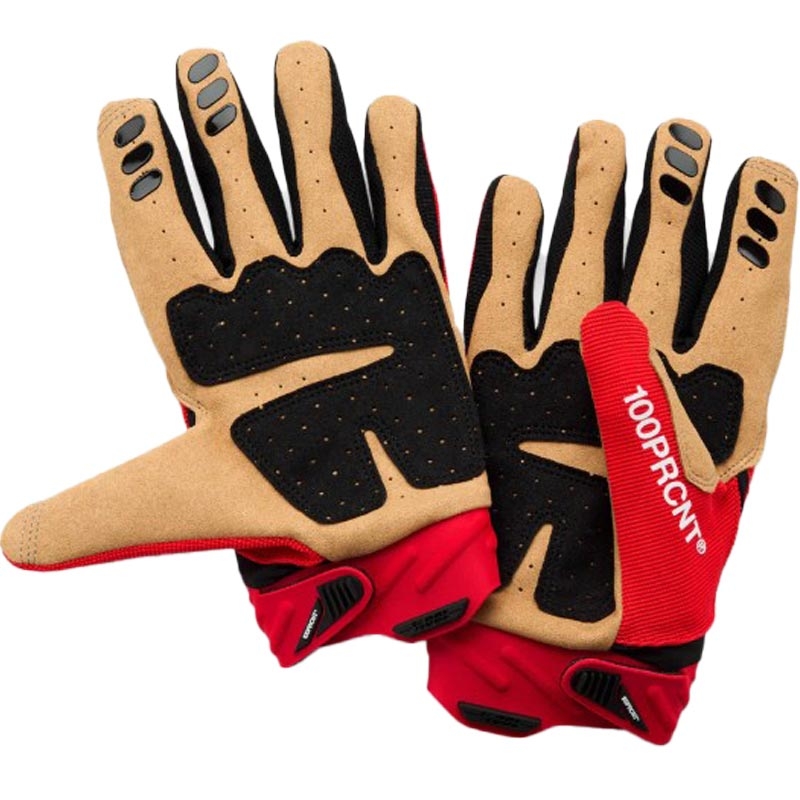 Motokrossi kindad 100% Airmatic 2 puna-mustad