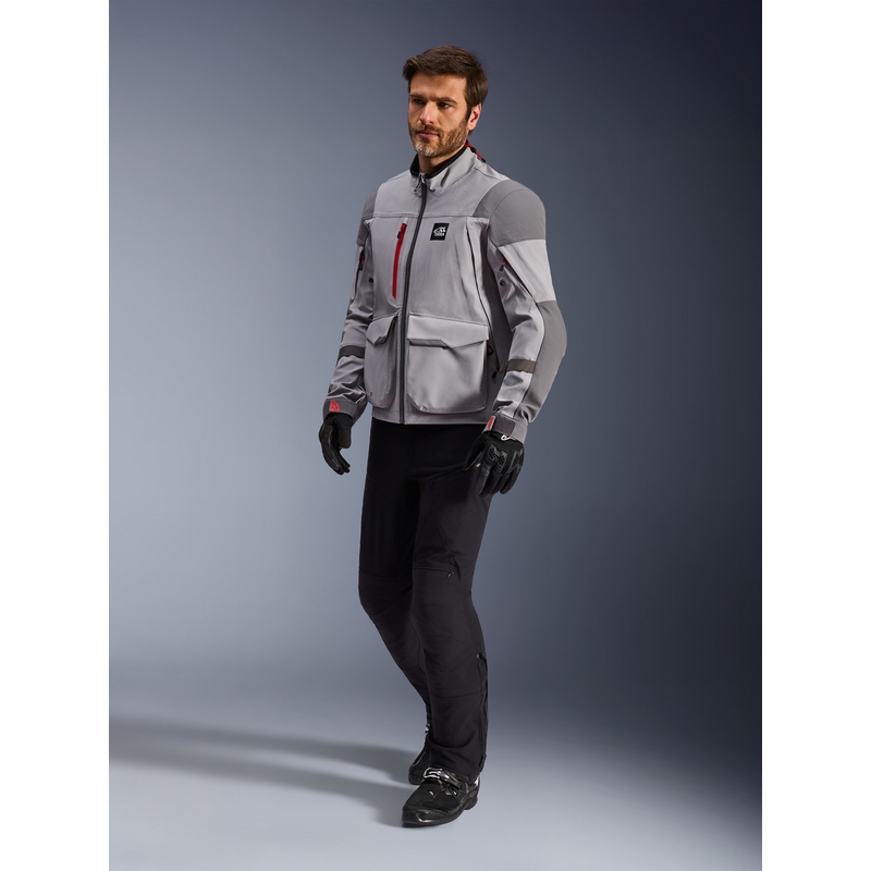 Alpinestars Maxdura Drystar XF mootorratta jope helehall-tumehall