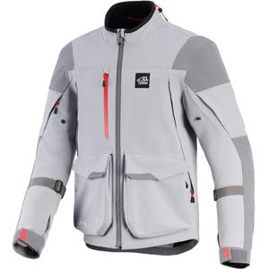 Alpinestars Maxdura Drystar XF mootorratta jope helehall-tumehall