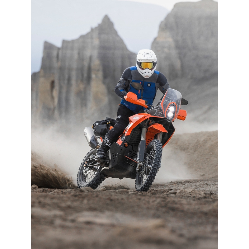 Alpinestars Maxdura Drystar XF mootorratta jope pruun-oranž