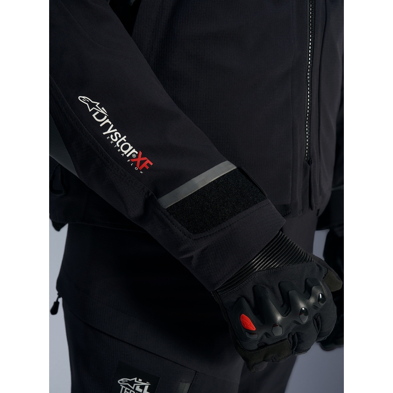 Alpinestars Andes PRO Drystar XF mootorratta jope must-tumehall