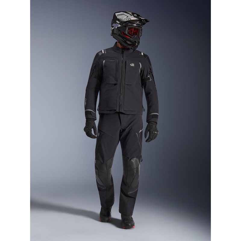 Alpinestars Andes PRO Drystar XF mootorratta jope must-tumehall