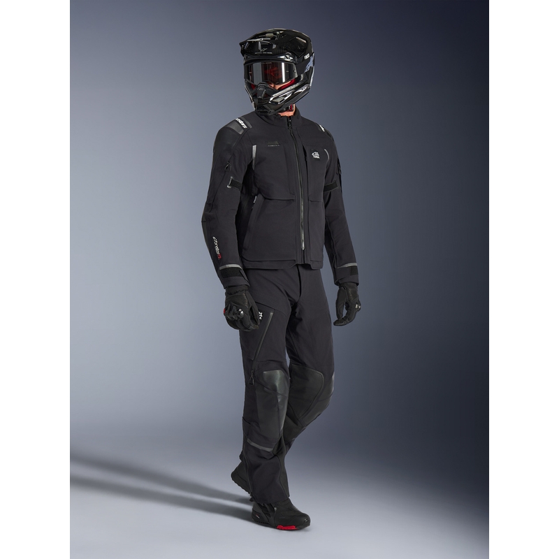 Alpinestars Andes PRO Drystar XF mootorratta jope must-tumehall