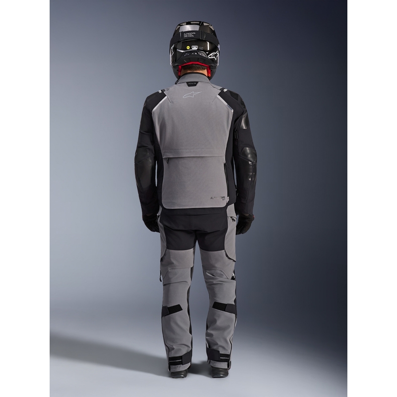 Alpinestars Andes PRO Drystar XF Mootorratta Jope Tumehall-Must