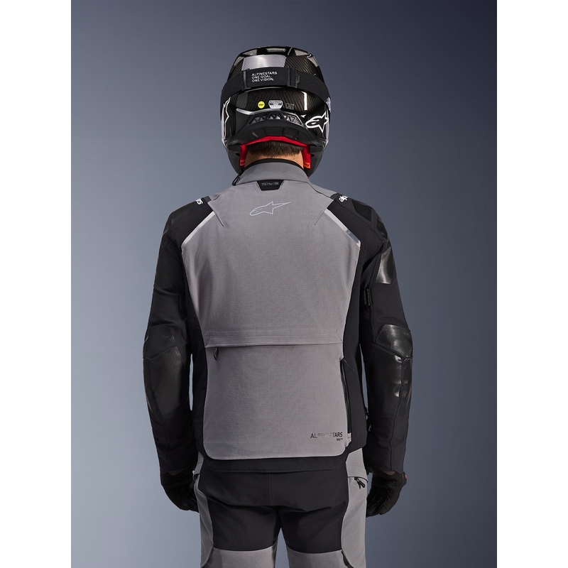 Alpinestars Andes PRO Drystar XF Mootorratta Jope Tumehall-Must