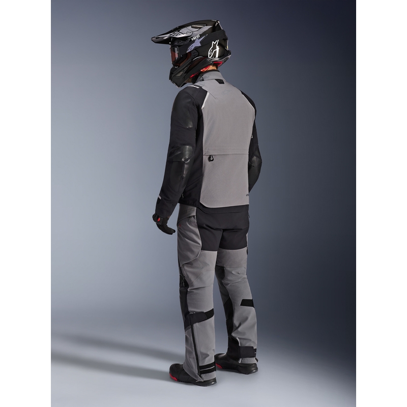 Alpinestars Andes PRO Drystar XF Mootorratta Jope Tumehall-Must