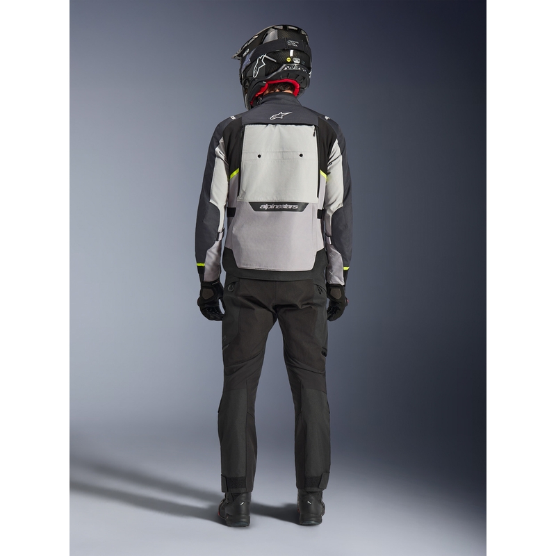 Alpinestars Cusco Drystar mootorratta jope helehall-helesinine-tumesinine
