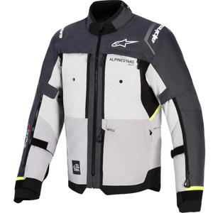 Alpinestars Cusco Drystar mootorratta jope helehall-helesinine-tumesinine