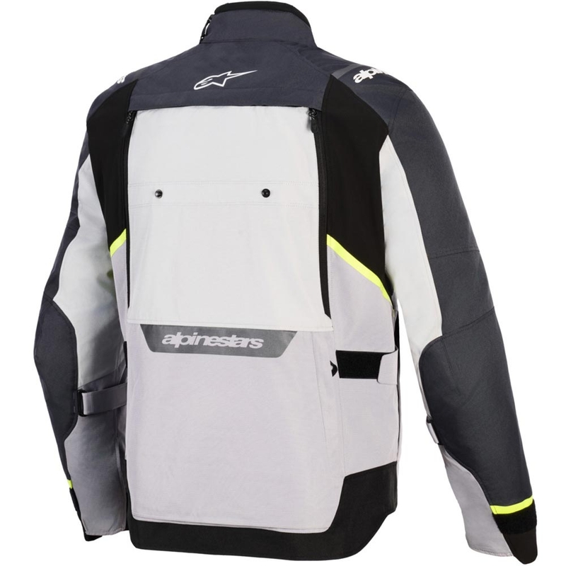 Alpinestars Cusco Drystar mootorratta jope helehall-helesinine-tumesinine