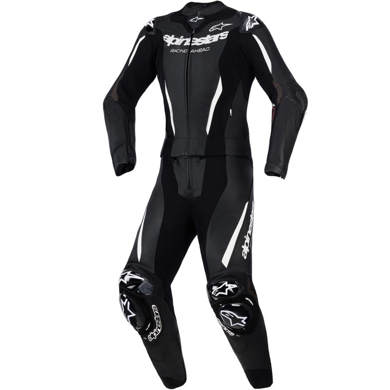 Alpinestars Stella GP-R7 naiste kaheosaline nahkmootorratta kostüüm must