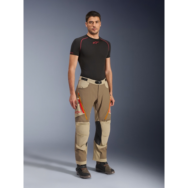 Alpinestars Maxdura Dual mootorrattapüksid helepruunid