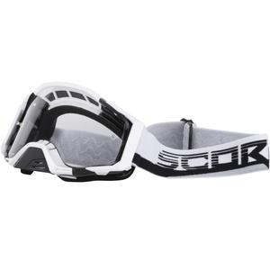 Scorpion MX mask motokrossiprillid valge-must