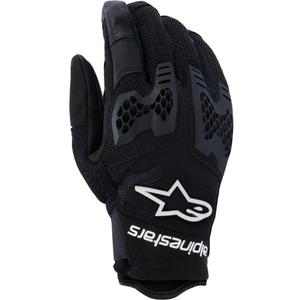 Alpinestars Manti Air mootorratta kindad must-valged