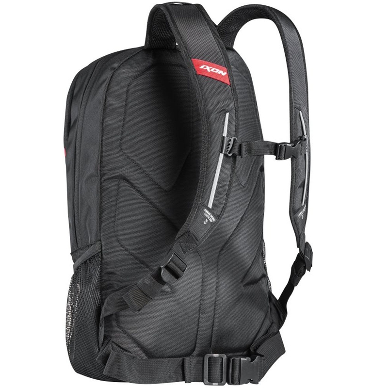 Mootorratta seljakott IXON R-Tension 23 must-valge-punane