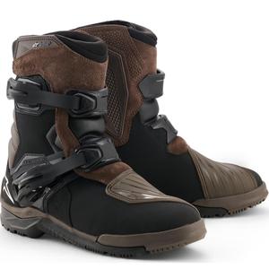 Alpinestars Belize V2 Drystar mootorrattasaapad pruunid-mustad