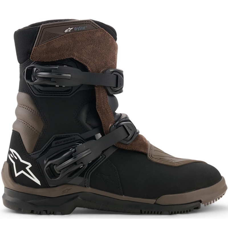 Alpinestars Belize V2 Drystar mootorrattasaapad pruunid-mustad