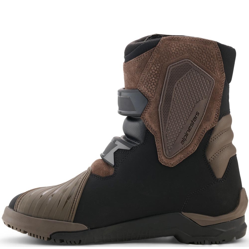 Alpinestars Belize V2 Drystar mootorrattasaapad pruunid-mustad