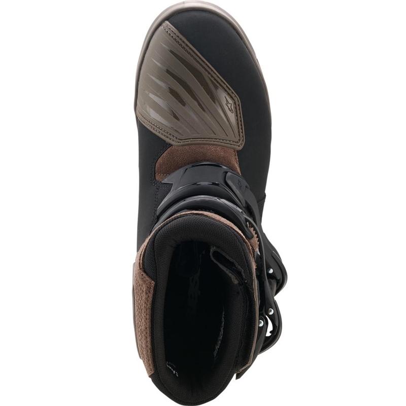 Alpinestars Belize V2 Drystar mootorrattasaapad pruunid-mustad