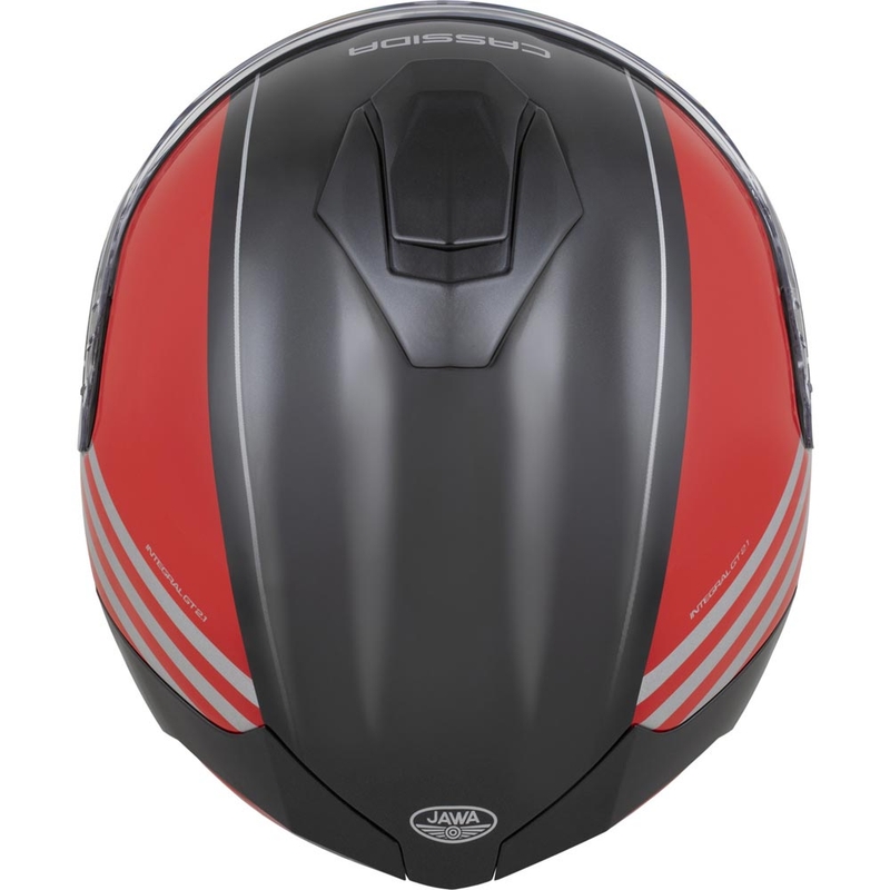 Cassida Integral GT 2.1 Jawa Sport täismaskiiver must-pärlpunane-hõbedane