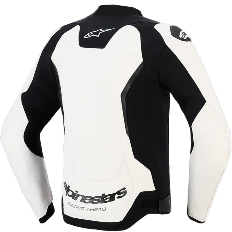 Alpinestars GP Force V2 nahkjakk valge-must