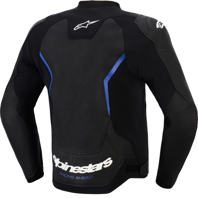Alpinestars GP Force V2 Airflow nahkjakk must-metallik sinine