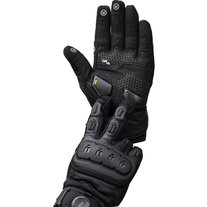 Knox Orsa Textile OR4 mootorratta kindad mustad