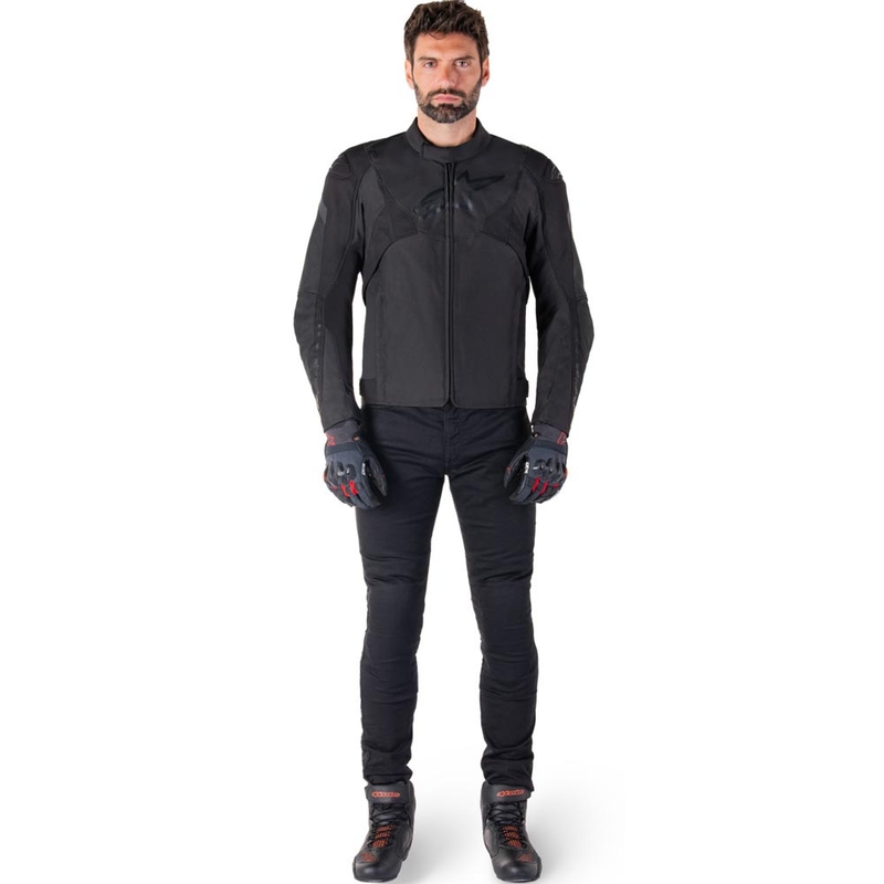 Alpinestars T-JAWS V4 veekindel mootorratta jope must-must