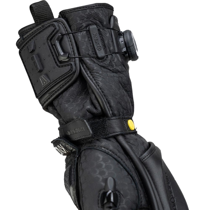Knox Handroid All Black Mk5 mootorratta kindad mustad