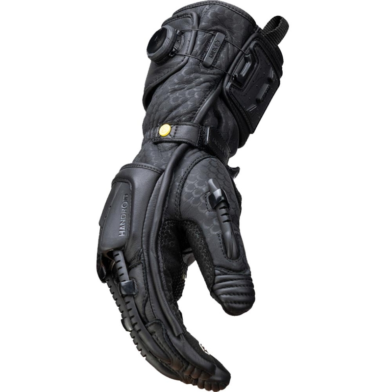 Knox Handroid All Black Mk5 mootorratta kindad mustad