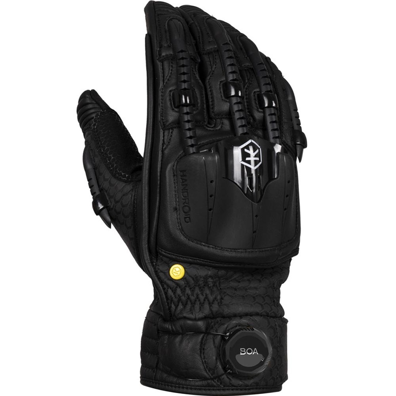 Knox Hand Armour Handroid POD kõik mustad Mk5 mootorratta kindad mustad