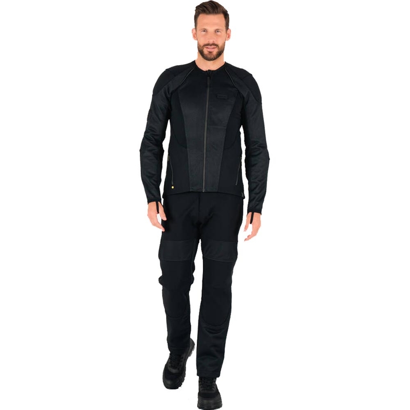 Knox Urbane Pro Trousers MK2 mustad mootorrattapüksid