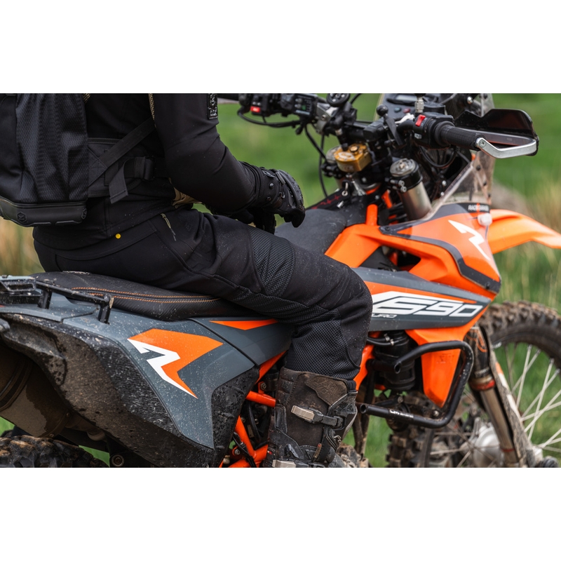 Knox Urbane Pro Trousers MK2 mustad mootorrattapüksid