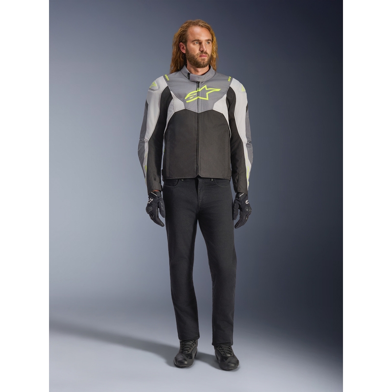 Alpinestars T-JAWS V4 veekindel mootorratta jope must-helehall-hall