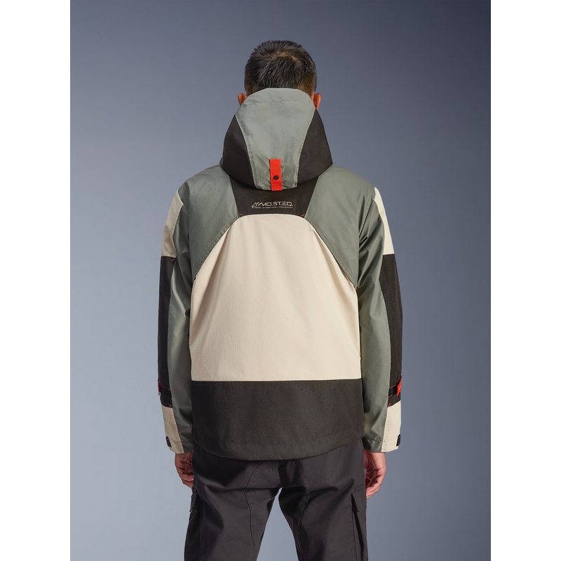 Alpinestars Mospher veekindel mootorratta jope hall-must